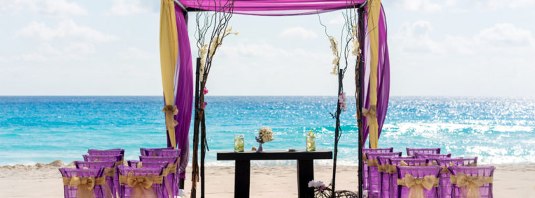 Le Blanc Spa Resort Cancun Beach View Destination Wedding