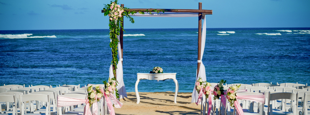 Now Onyx Punta Cana Beach VIew Destination Wedding